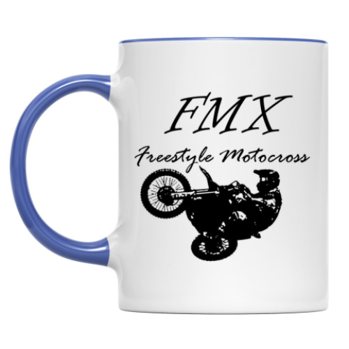 Кружка с принтом Мотофристайл