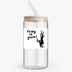 Банка с бамбуковой крышкой