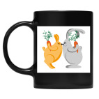 Кружка цветная UV-DTF