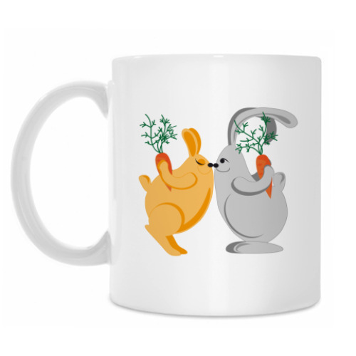 Кружка с принтом Про КроликоФ