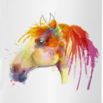 Лошадь краски