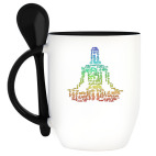 Кружка с ложкой