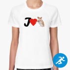 Женская спортивная футболка