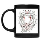 Кружка цветная UV-DTF