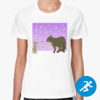 Женская спортивная футболка