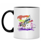 Кружка двухцветная