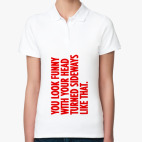 Женская рубашка поло