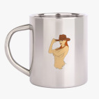 Кружка металлическая