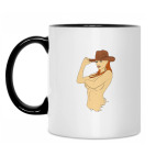 Кружка двухцветная