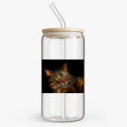 Банка с бамбуковой крышкой