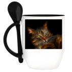 Кружка с ложкой