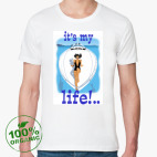 Мужская футболка органик