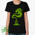 Женская футболка органик