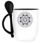 загадочная мандала каменный цветок