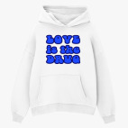 Толстовка худи оверсайз