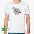 Мужская футболка органик