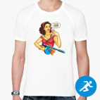 Мужская спортивная футболка