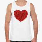  Сердце из роз