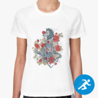 Женская спортивная футболка