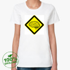 Женская футболка органик