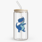 Банка с бамбуковой крышкой