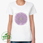 Женская футболка органик