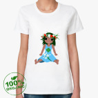 Женская футболка органик