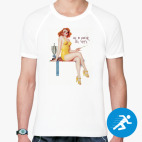 Мужская спортивная футболка