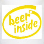 Beer inside
