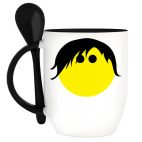 Кружка с ложкой