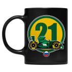 Кружка цветная UV-DTF