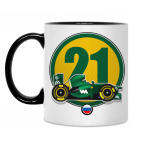 Кружка двухцветная