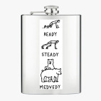 Фляжка стальная