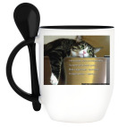 Кружка с ложкой