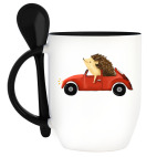 Кружка с ложкой