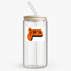 Банка с бамбуковой крышкой