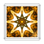 Магнит 6.5 x 6.5 см Золотая звезда