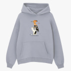 Толстовка худи оверсайз