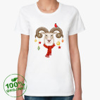 Женская футболка органик