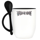 Кружка с ложкой