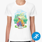 Женская спортивная футболка