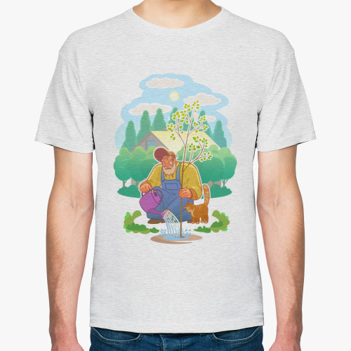 Футболка Садовник, дачник, фермер