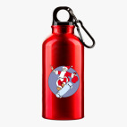 Металлическая бутылка 400 мл UV-DTF