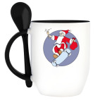 Кружка с ложкой