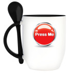 Кружка с ложкой