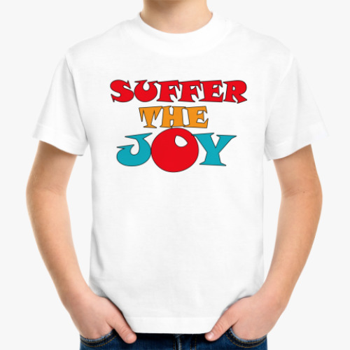 Детская футболка Suffer the JOY