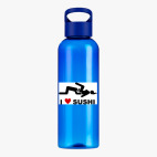 Прозрачная спортивная бутылка