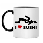 Кружка двухцветная