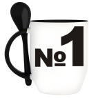 Кружка с ложкой