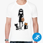 Мужская спортивная футболка